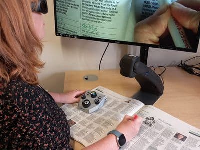 Helix HD Pro Magnifying TV Guide