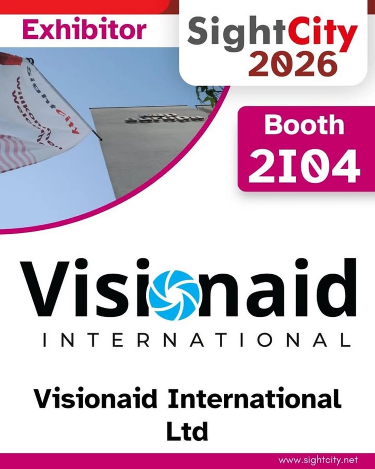 Visionaid at SightCity 2026 announcement